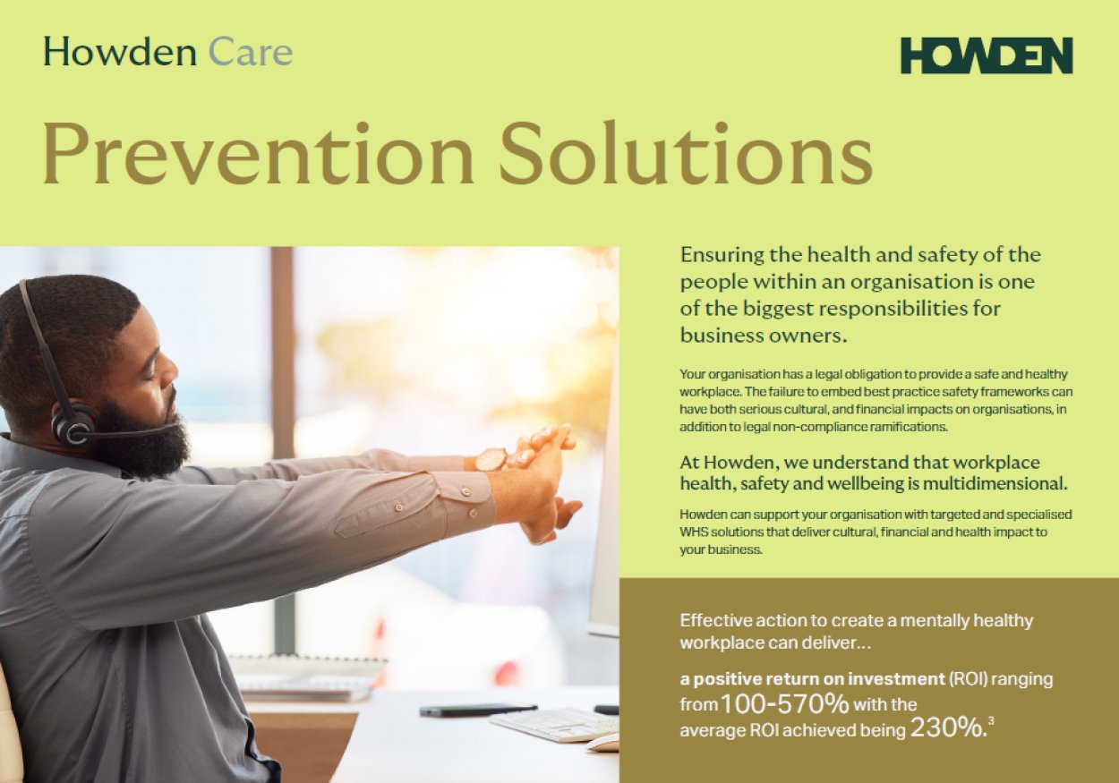 Prevention Solutions Brochure