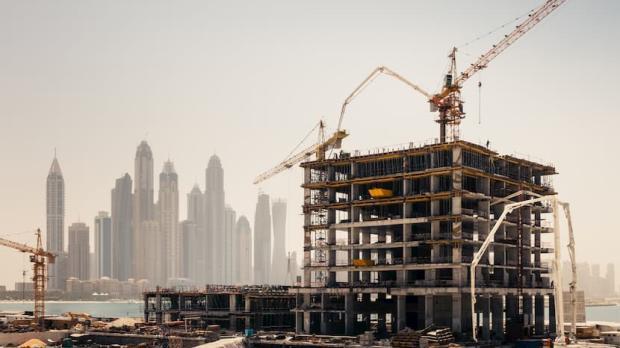 Building under construction UAE