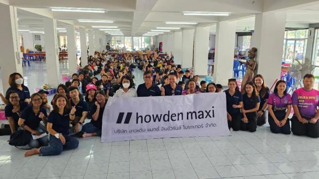 Howden Maxi organized an activity at Tham Tako Temple