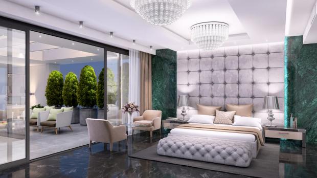 Inside a luxury home