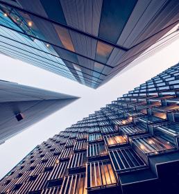 buildings in the city in daylight