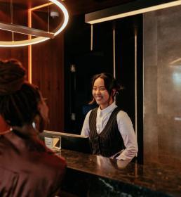 hotel receptionist