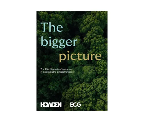 The cover for 'The Bigger Picture' report