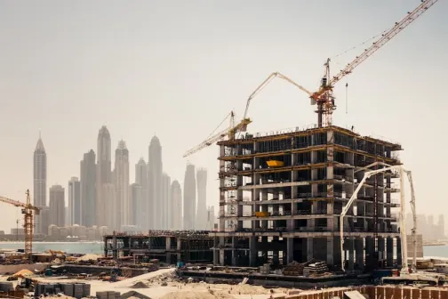 Building under construction UAE