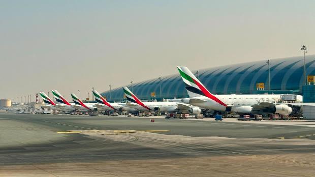 Dubai vliegveld Dubai vliegveld
